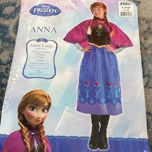 Halloween. Used Disney’s adult Frozen costume with wig, in good condition.